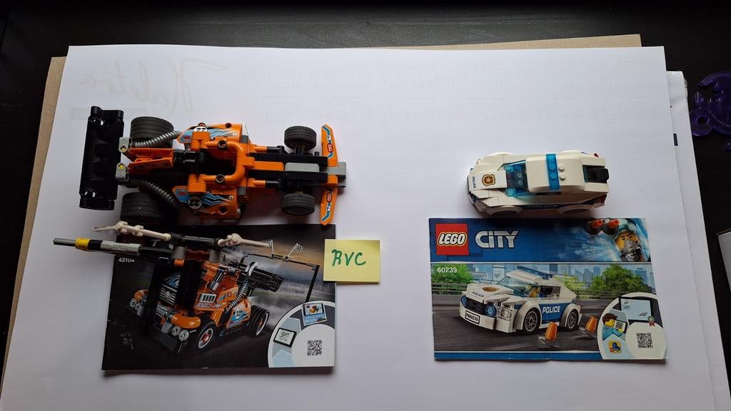 Lego 60239 en lego 42104, Ophalen, Lego