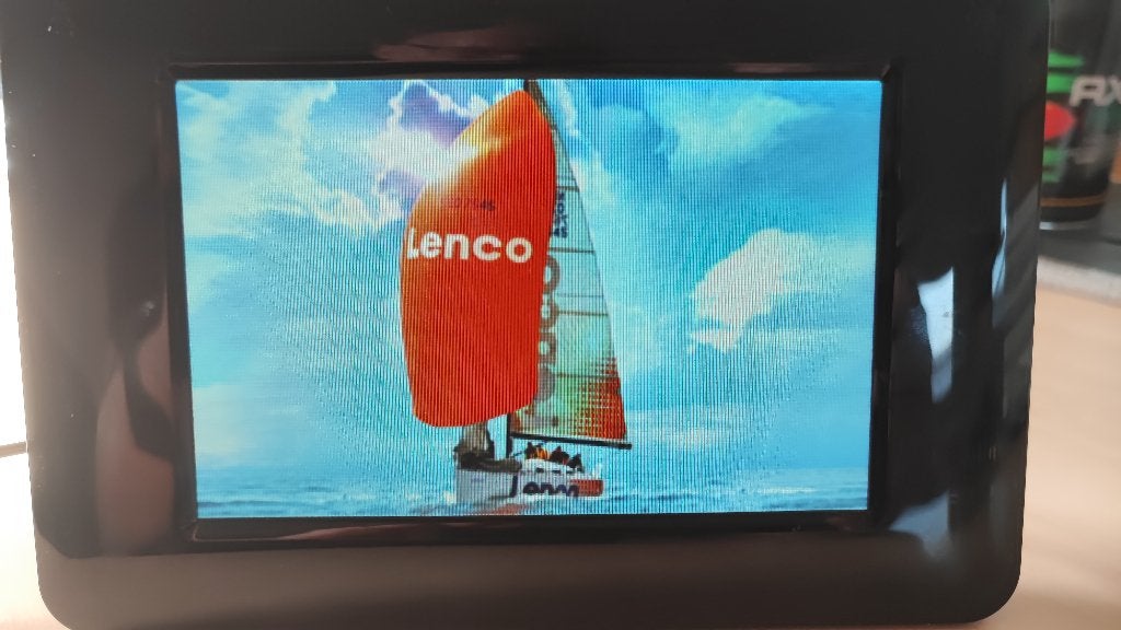 Lenco digitaal fotodisplay, Overige merken, Ophalen of Verzenden, Zo goed als nieuw, 2 GB of meer