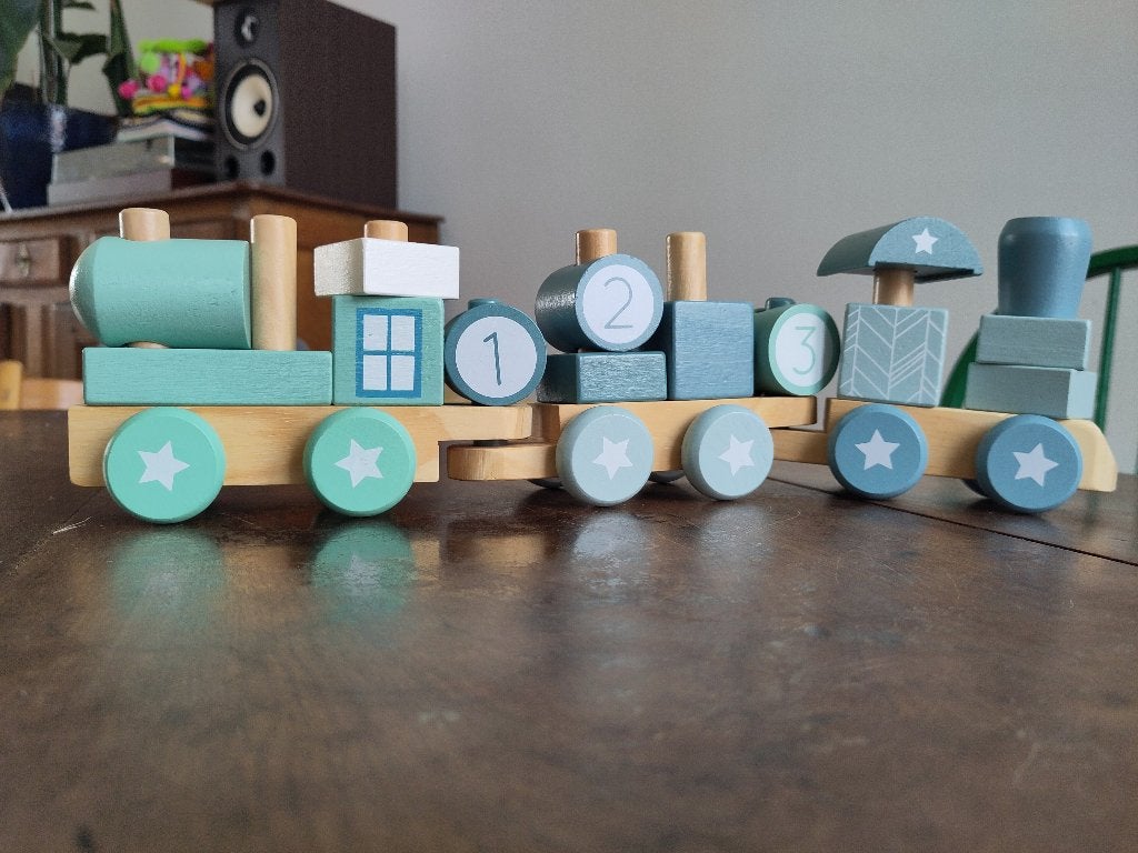 Petit train en bois - Little dutch, Enlèvement, Comme neuf, Autres types