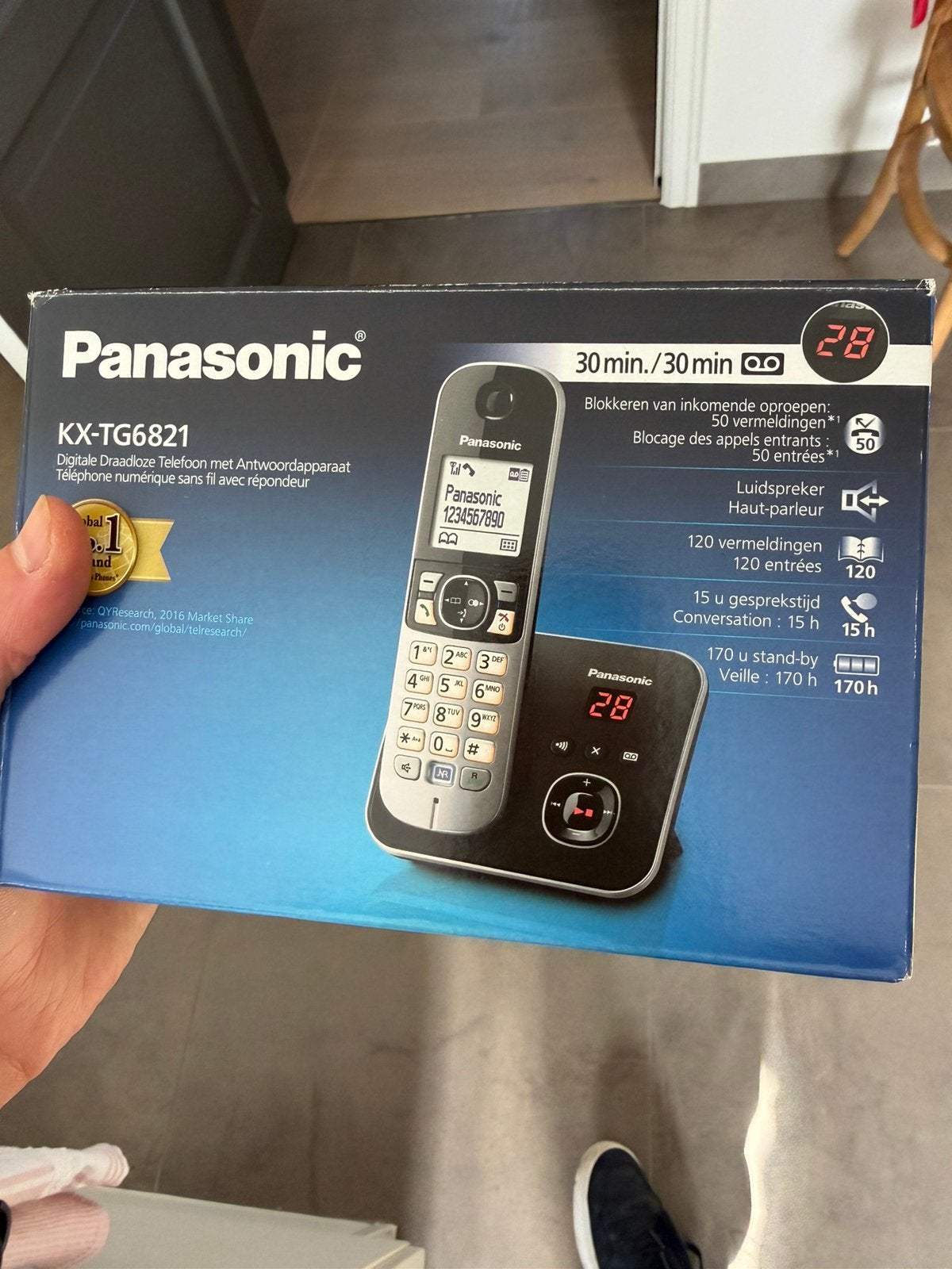 Vaste telefoon Panasonic, Telecommunicatie, Ophalen