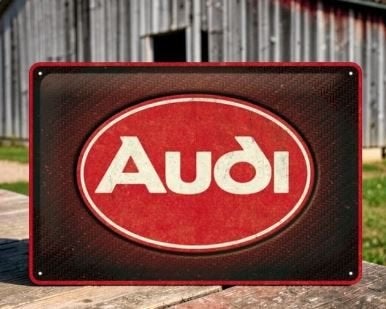 VW Volkswagen Mustang Harley Fiat Fendt metalen reliëf bord, Verzamelen, Ophalen of Verzenden, Nieuw, Reclamebord
