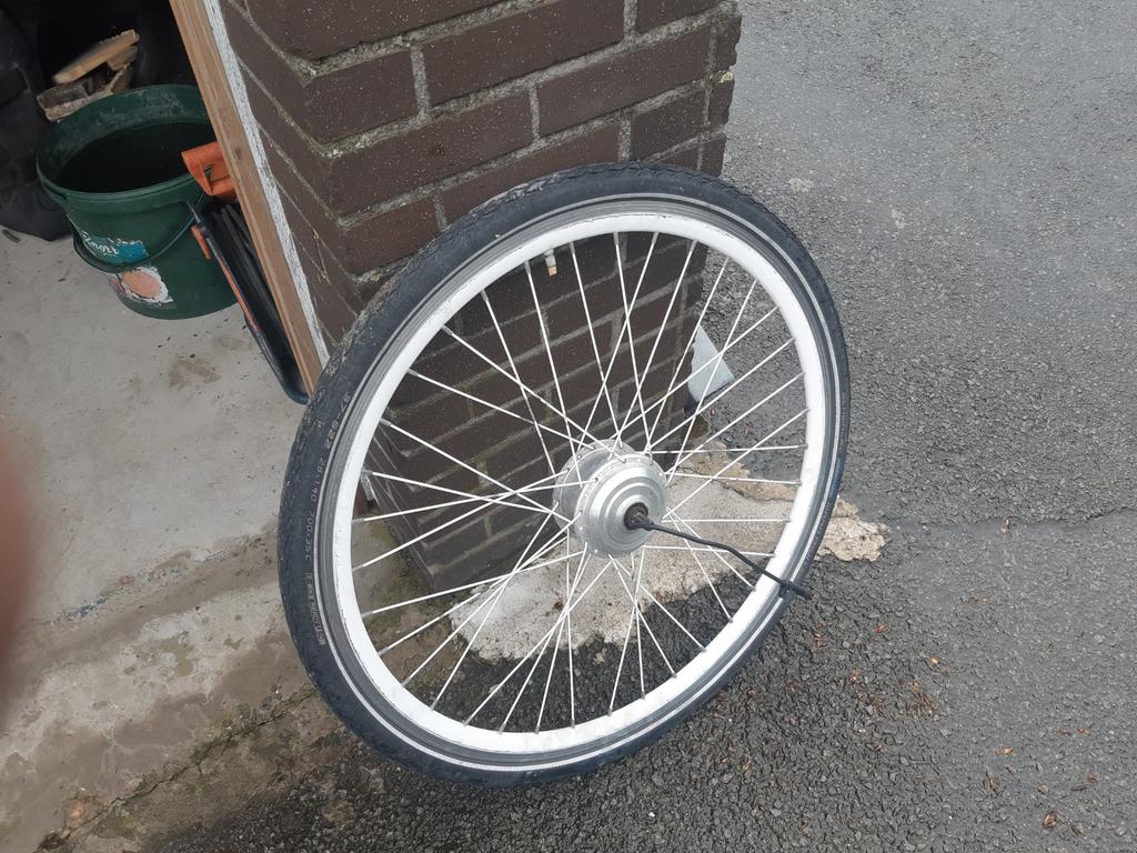 Voorwiel elektrische   3pin, Enlèvement