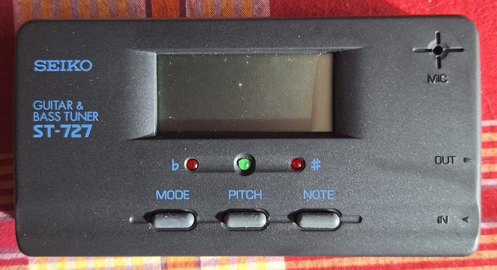 Accordeur électronique pour cordes de guitare et basse, Musique & Instruments, Enlèvement ou Envoi, Utilisé