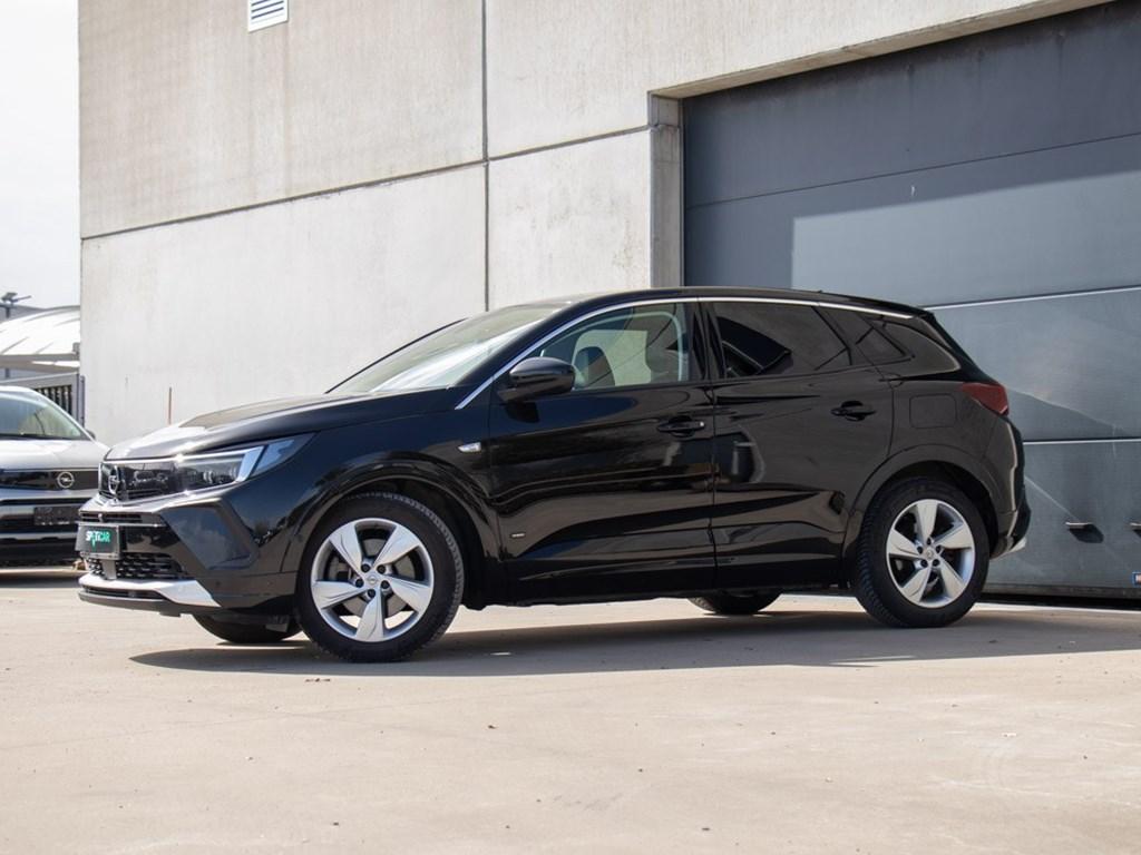 Opel Grandland X ELEGANCE 1.6 PHEV 180PK|LEDER|CAMERA|NAVI|, Automaat, Zwart, Parkeersensor, 180 pk