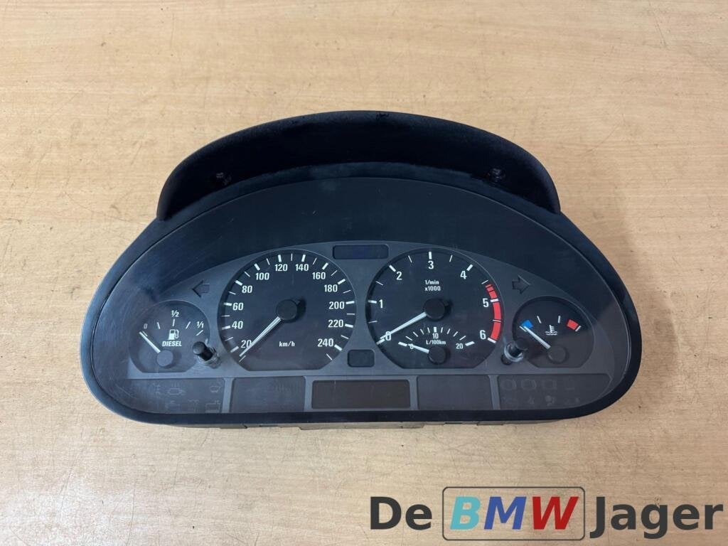 Instrumentenpaneel BMW 3-serie E46 diesel 62116901923, Enlèvement ou Envoi, Utilisé, BMW, BMW