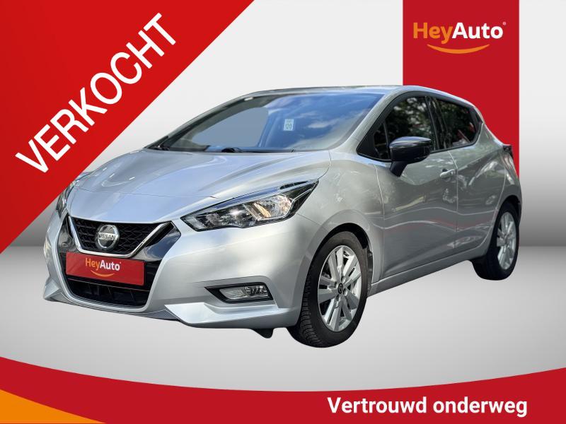 Nissan Micra IG-T 100 N-CONNECTA, Auto's, Stof, Overige kleuren, Automatische klimaatregeling, 127 g/km