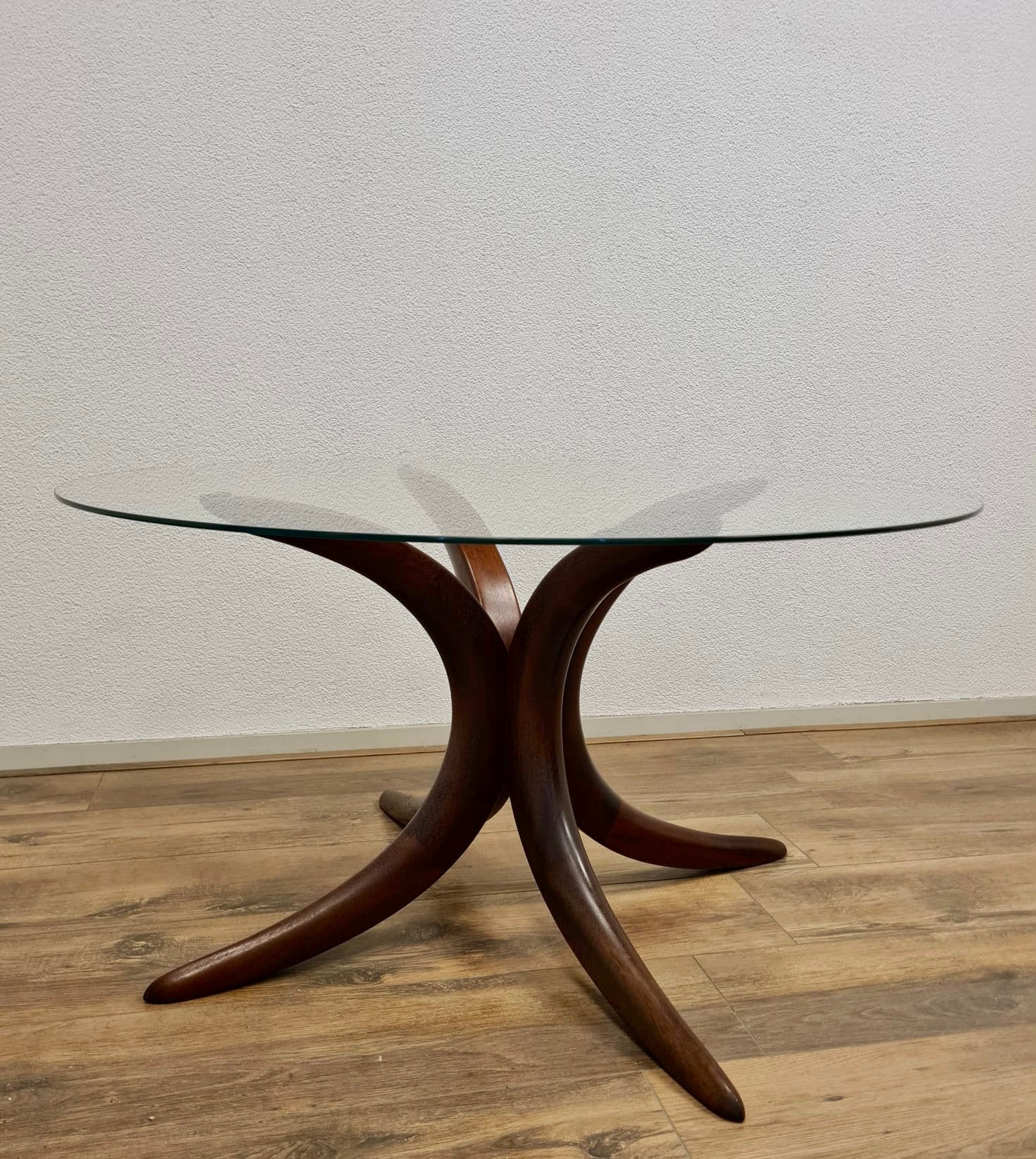 Vintage Deense salontafel koffietafel jaren 60 / 70, Huis en Inrichting, Ophalen, 50 tot 100 cm, Zo goed als nieuw, Teakhout