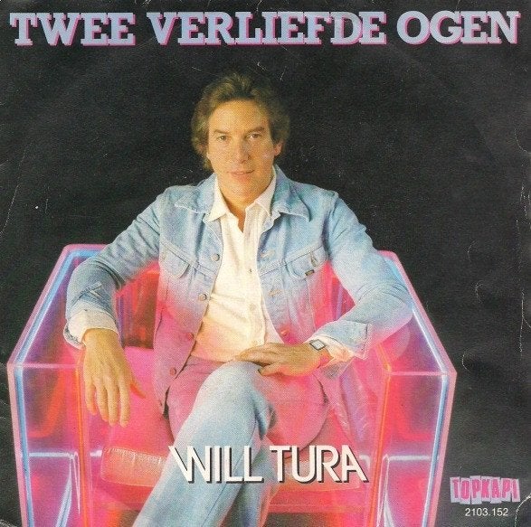 7" Will Tura – Twee Verliefde Ogen / Jaloers, Cd's en Dvd's, Vinyl Singles, Gebruikt, 7 inch, Ophalen of Verzenden, Nederlandstalig