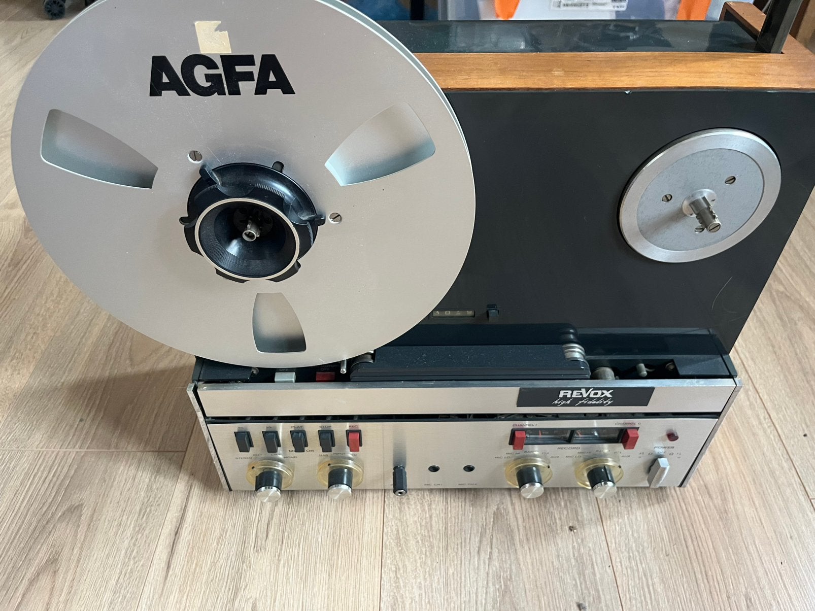 Revox A77, Audio, Tv en Foto, Bandrecorder, Ophalen, Bandrecorder, Met banden
