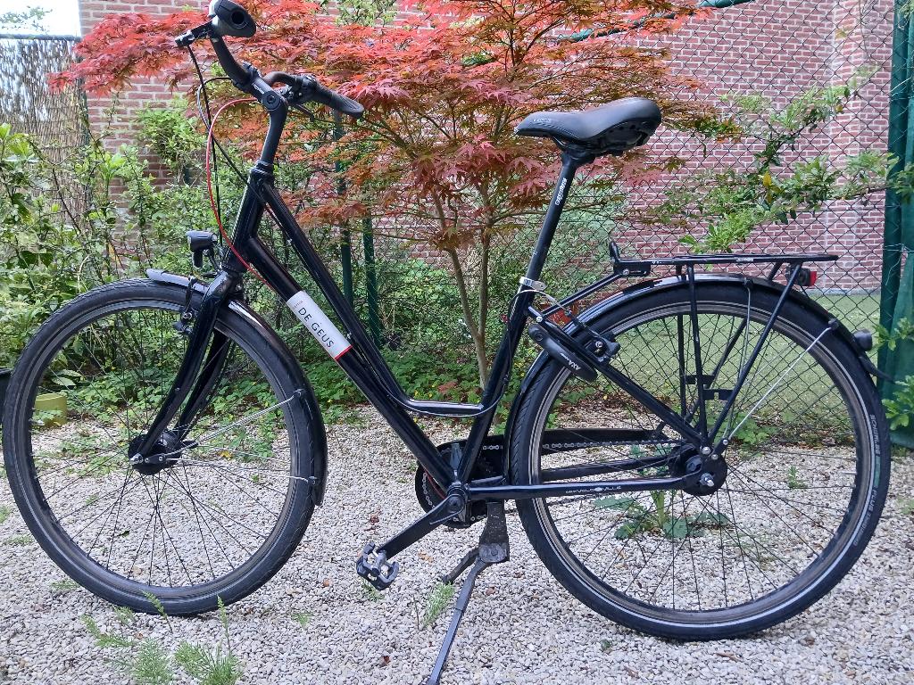 De Geus City fiets, Fietsen en Brommers, Fietsen | Heren | Herenfietsen, Gebruikt, Overige merken, 53 tot 57 cm, Versnellingen