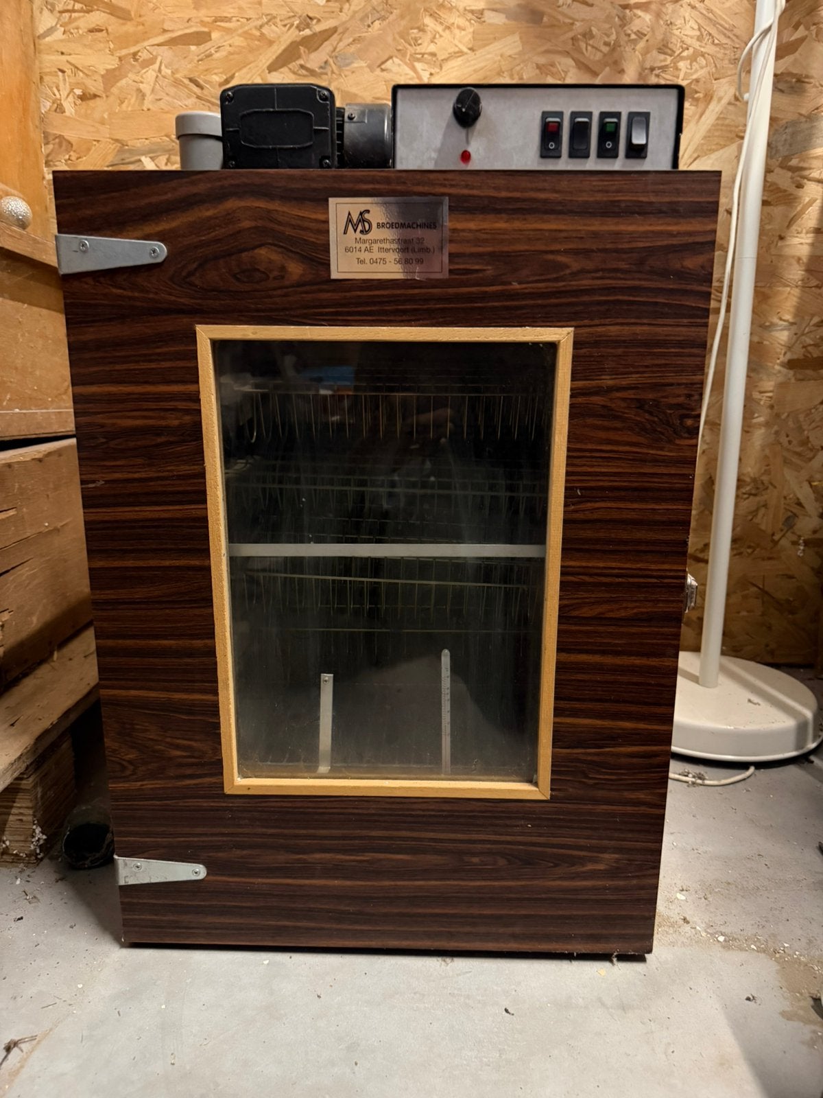MS90 professionele broedmachine - volledig werkend, Dieren en Toebehoren, Ophalen, Zo goed als nieuw, Broedmachine