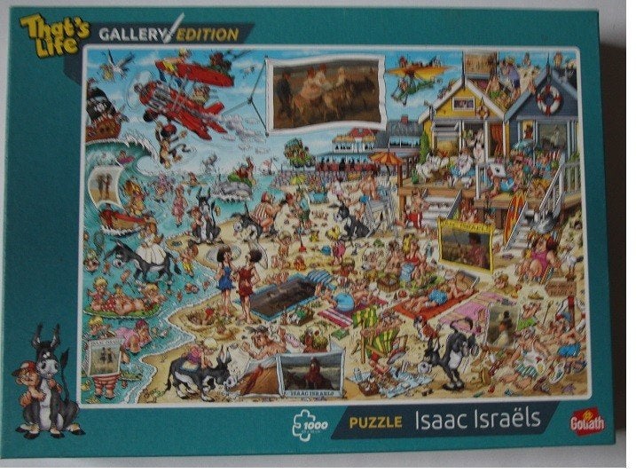 puzzel Isaac Israëls, Ophalen, 500 t/m 1500 stukjes, Gebruikt, Legpuzzel