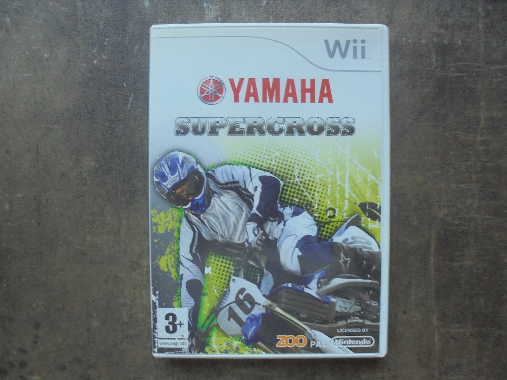 Yamaha Supercross voor Wii (zie foto's), Consoles de jeu & Jeux vidéo, Enlèvement ou Envoi, 1 joueur, Course et Pilotage, Utilisé