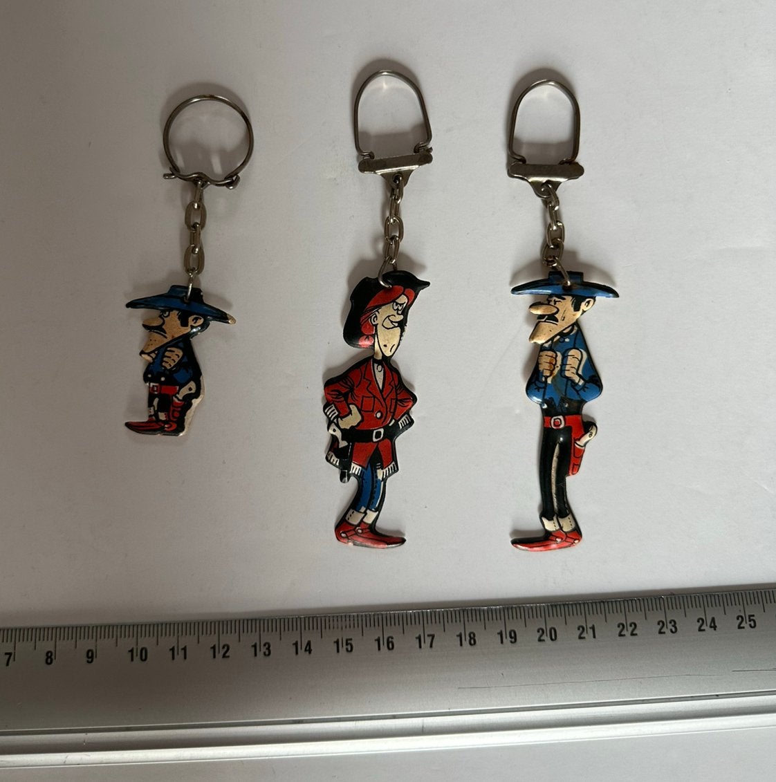 Morris : Lucky Luke porte-clé Omo, Verzamelen, Verzenden, Overige figuren, Zo goed als nieuw, Beeldje of Figuurtje