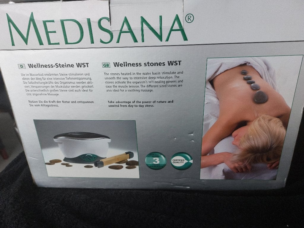 Medisana hotstone set, Ophalen of Verzenden, Zo goed als nieuw, Lichaamsverzorging