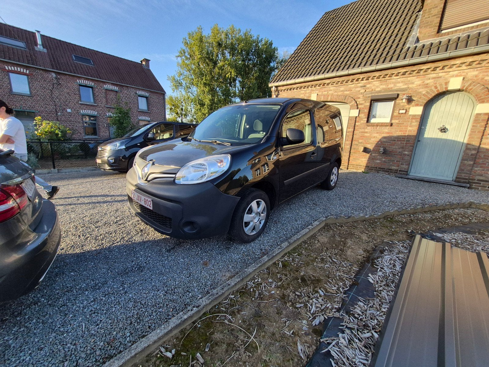 Renault kangoo lichte vracht, Auto's, Voorwielaandrijving, 4 deurs, Stof, 4 cilinders