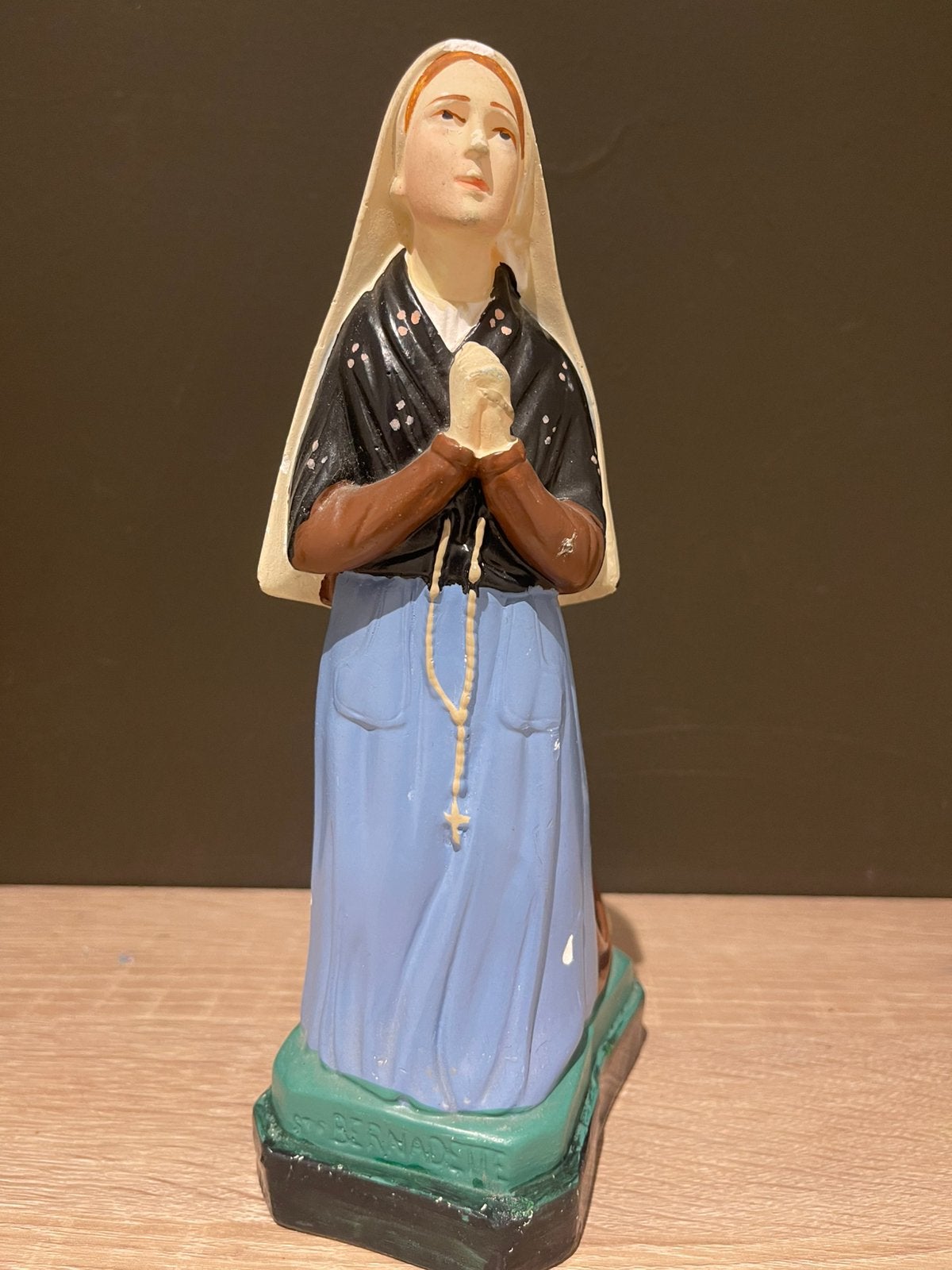 Beeldje heilige Bernadette vzn Lourdes, Enlèvement ou Envoi, Utilisé, Religion