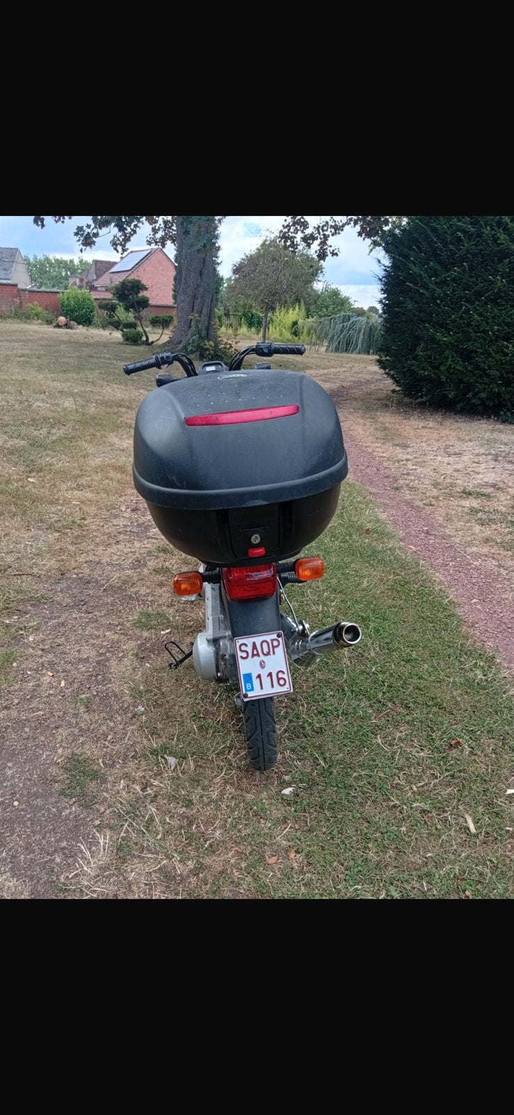 Top case givi fox walaroo, Enlèvement ou Envoi