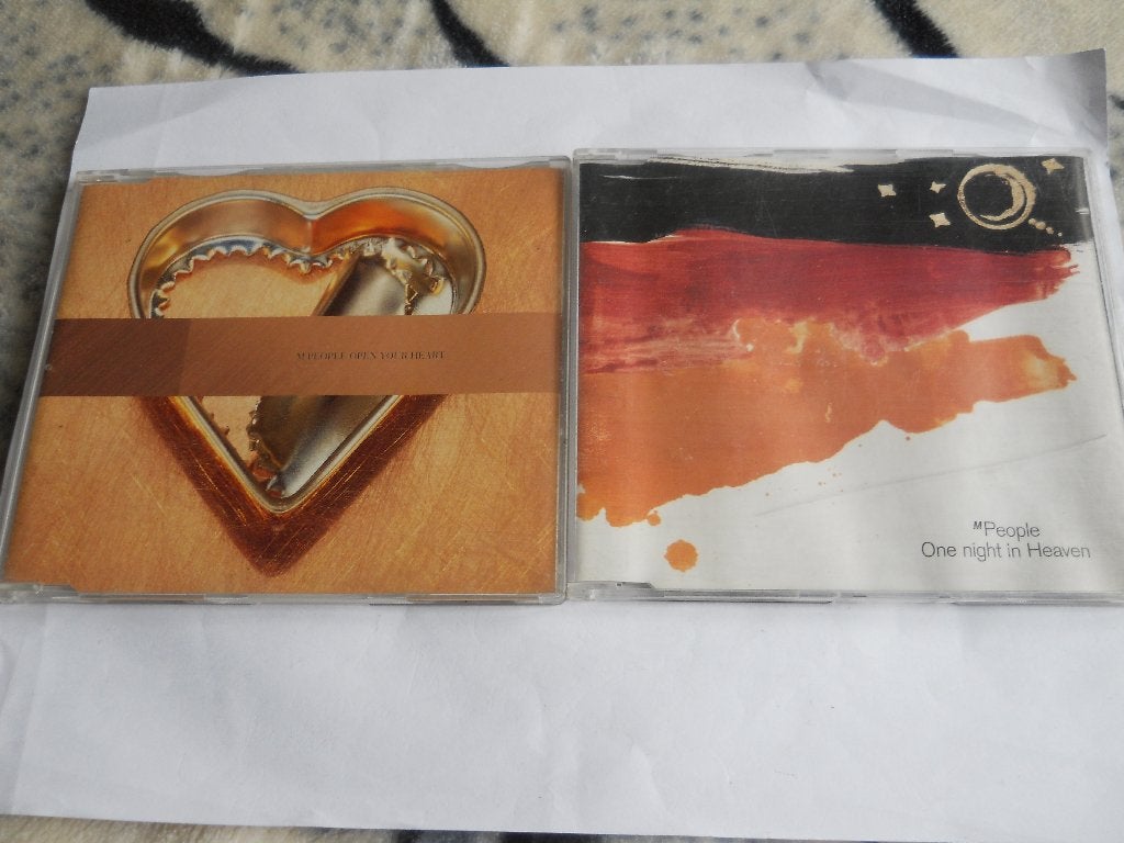2  MAXI CD SINGLES - M PEOPLE, Ophalen of Verzenden, Zo goed als nieuw, Dance en House, Eerste persing