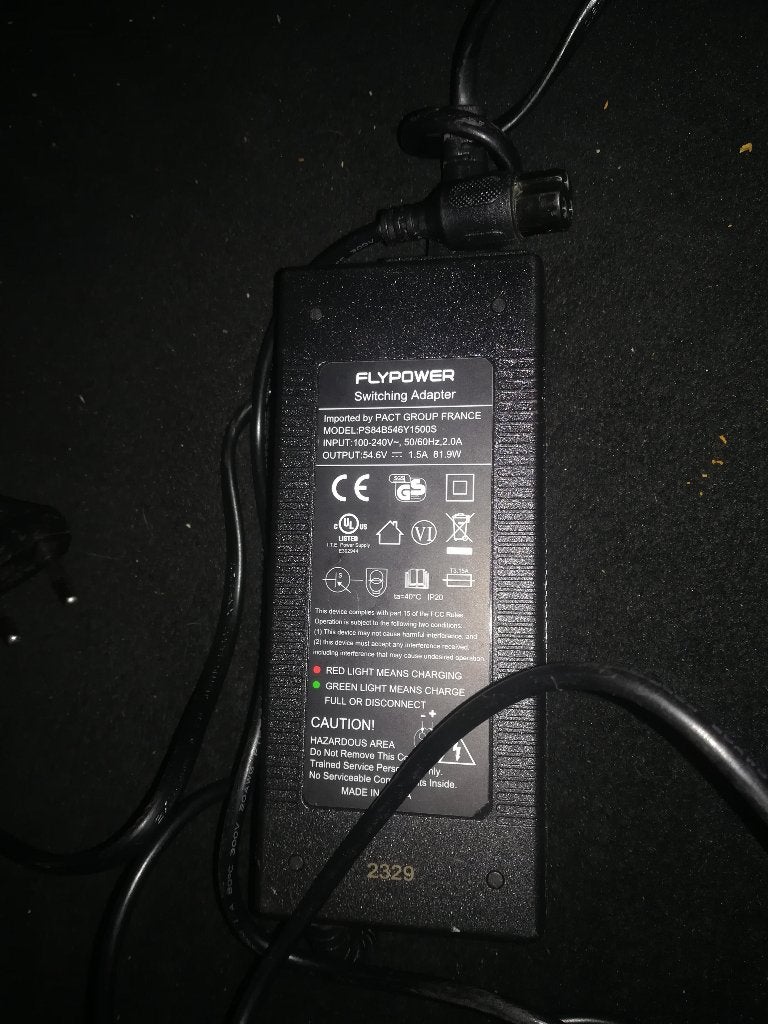 Chargeurs trotinette électrique, Enlèvement