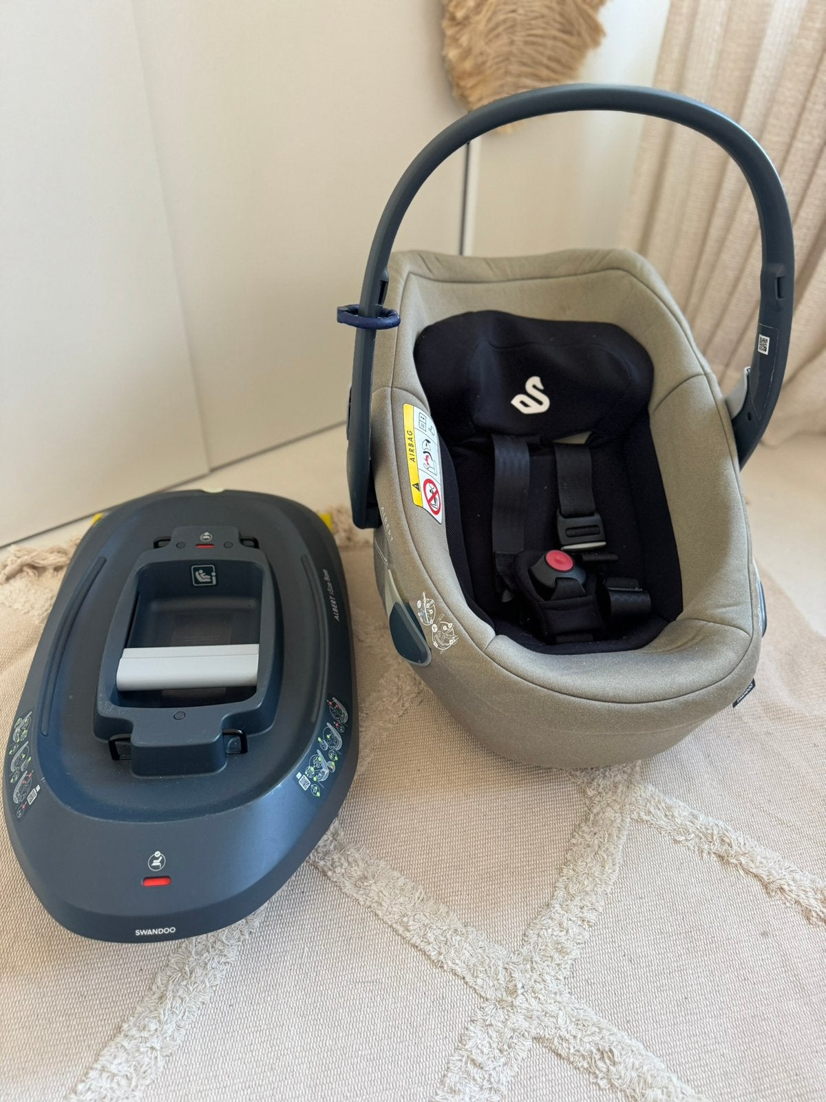 Swandoo maxicosy Albert 1.2 avec base isofix, Enlèvement, Comme neuf, Isofix
