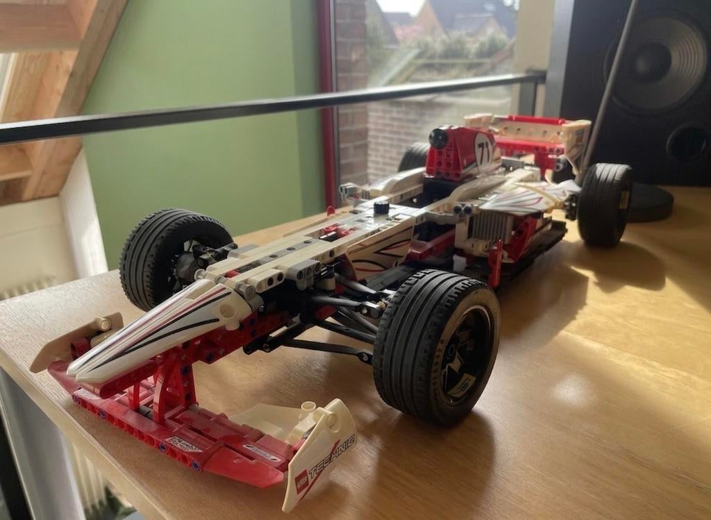 LEGO Technic 42000 - 2in1 White F1 car *Complete in box*, Enlèvement ou Envoi, Utilisé, Lego