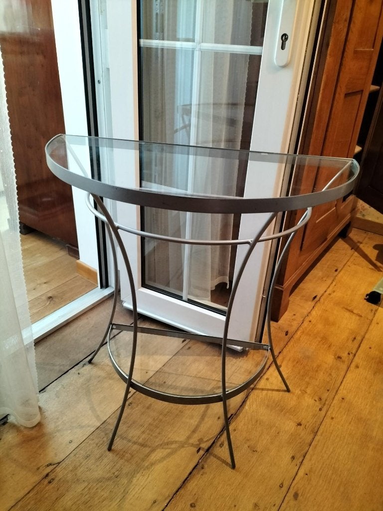 Console met halve maan, Ophalen