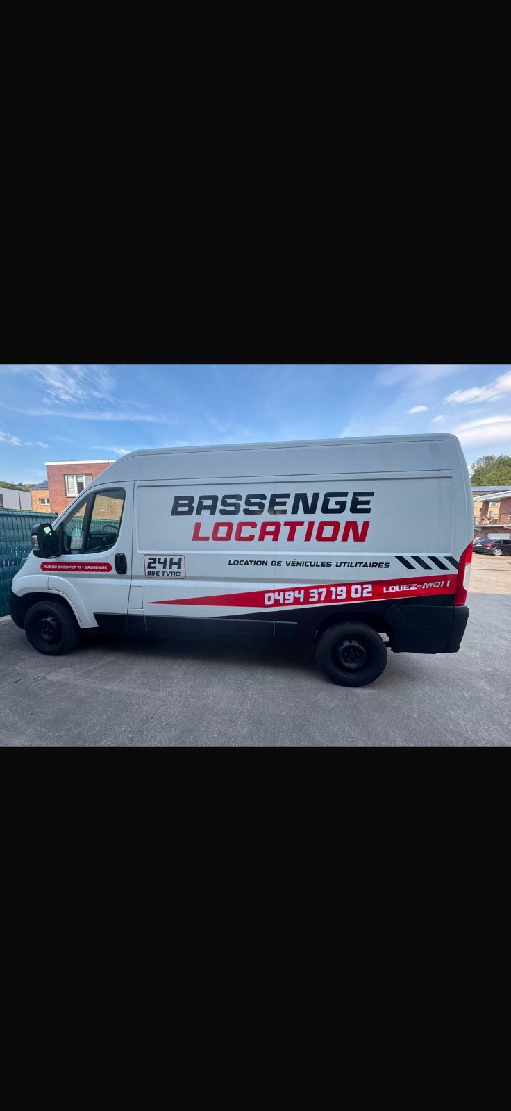 Location camionette