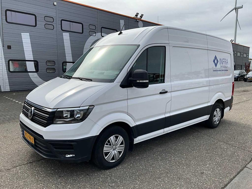 2018 Volkswagen Crafter 35 2.0 TDI Bedrijfswagen VTL-96-Z, Auto's, Gebruikt, Euro 6, Volkswagen, Bedrijf