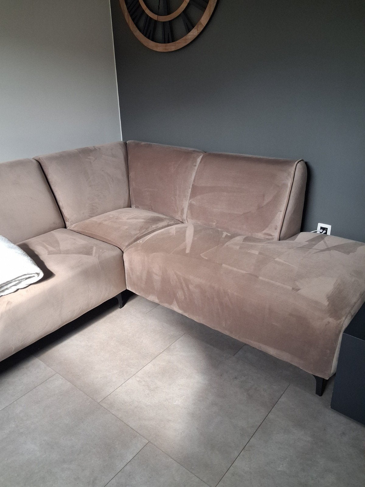 Hoeksalon zo goed als nieuw ! nieuwprijs 999 euro!!!, Huis en Inrichting, Ophalen, Zo goed als nieuw, Stof
