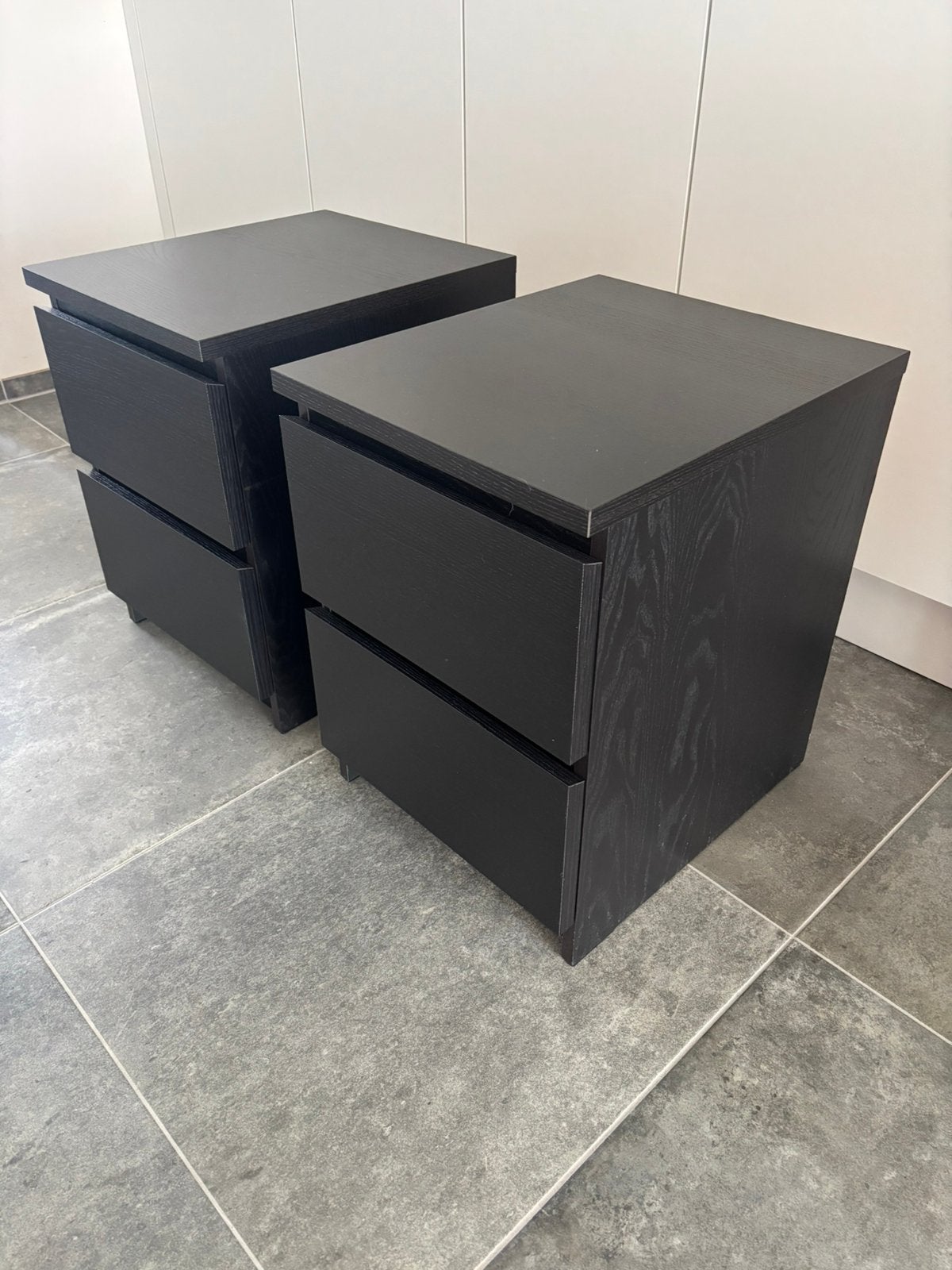 Nachtkastjes IKEA 2 stuks, Huis en Inrichting, Slaapkamer | Nachtkastjes, Ophalen, Minder dan 45 cm, 55 tot 70 cm, Zo goed als nieuw