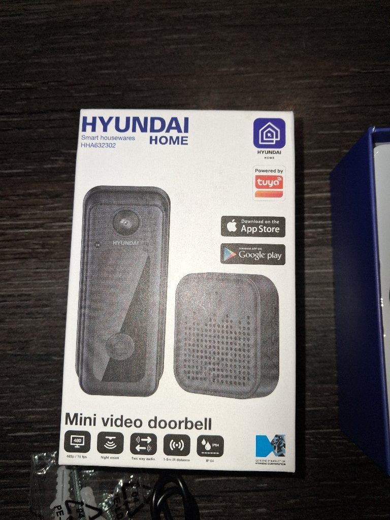 Mini smart video deurbel Hyundai home, Huis en Inrichting, Deurbellen, Ophalen, Compatibel met smartphone, Nieuw, Draadloos