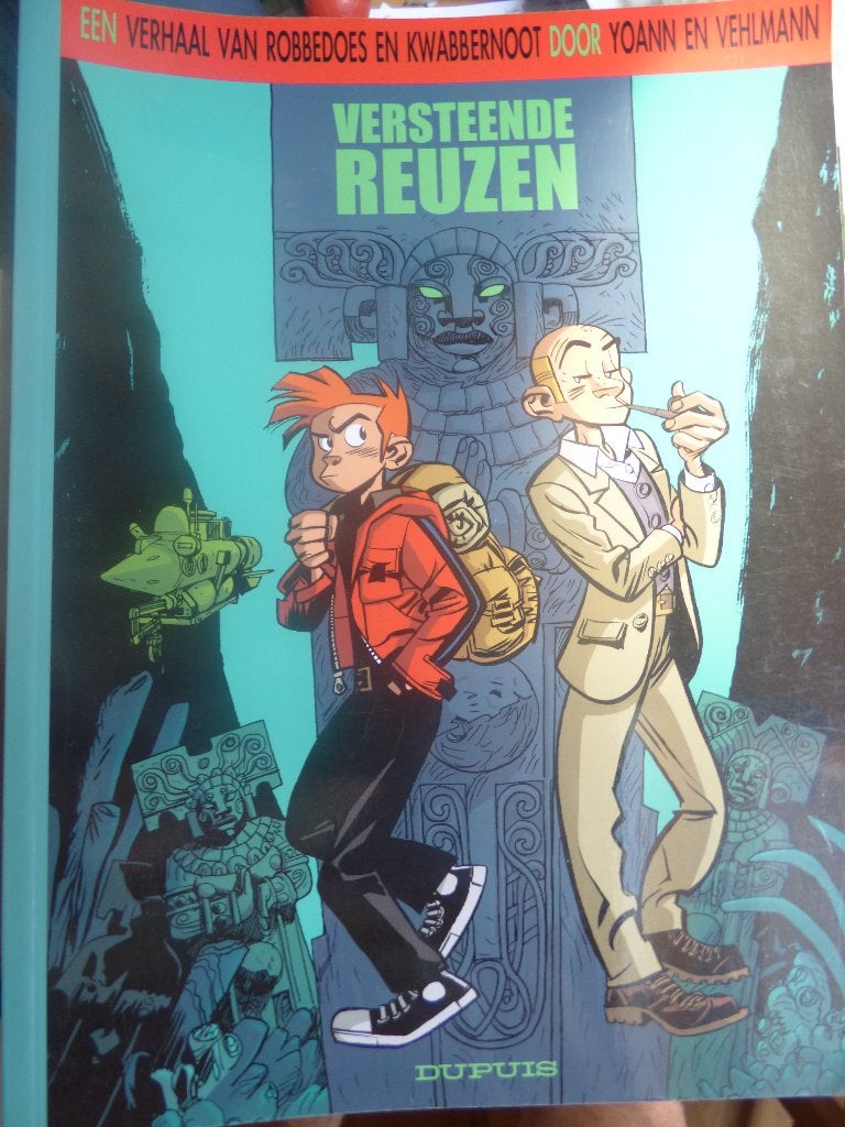 robbedoes en kwabbernoot,verhaal door nr 1 versteende reuzen, Boeken, Ophalen of Verzenden