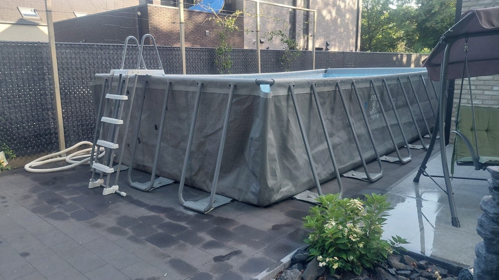 Intex ultra frame zwembad 7.32x366x132 cm, Ophalen, Gebruikt