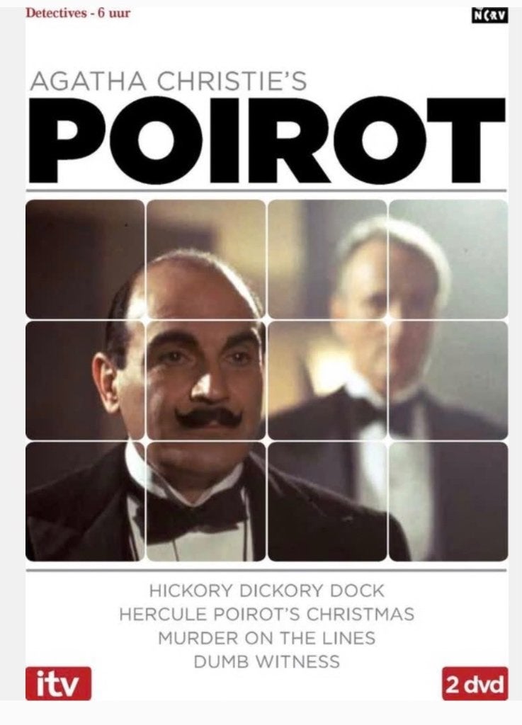 Agatha Christie’s Poirot (2dvd’s), Cd's en Dvd's, Dvd's | Tv en Series, Ophalen of Verzenden, Engels, Nederlands