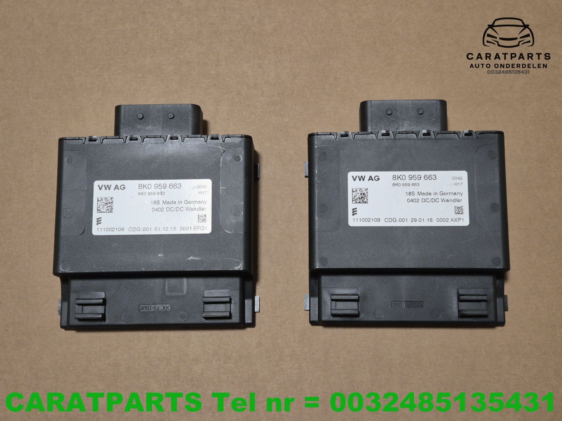 8K0959663 Audi A6 spanningsregelaar A5 A4 A7 Q5 Q3, Auto-onderdelen, Elektronica en Kabels, Audi, Gebruikt