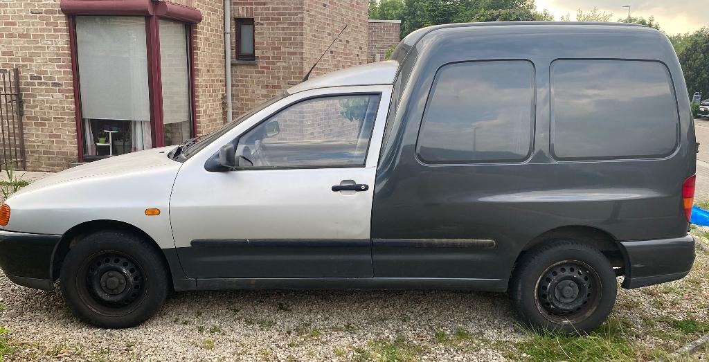 Caddy mk2, Auto's, Volkswagen, Particulier, Diesel, Euro 3, Overige carrosserie, 4 deurs, Handgeschakeld, Zilver of Grijs, Grijs