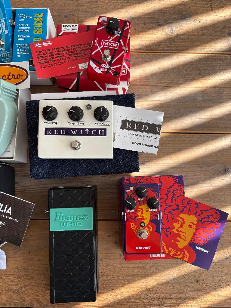 High-end pedals – Boss MIJ, MXR, Red Witch – topstaat, Ophalen of Verzenden, Gebruikt, Chorus