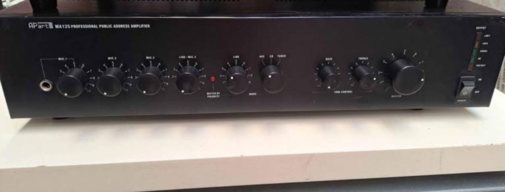 Versterker Merk Apart, TV, Hi-fi & Vidéo, Amplificateurs & Ampli-syntoniseurs, Enlèvement