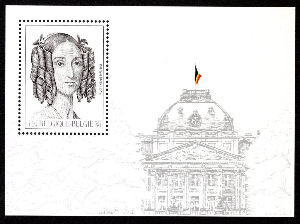 BL88 MNH** 2001 - Koningin Louisa-Maria, Postzegels en Munten, Verzenden, Postfris, Postfris