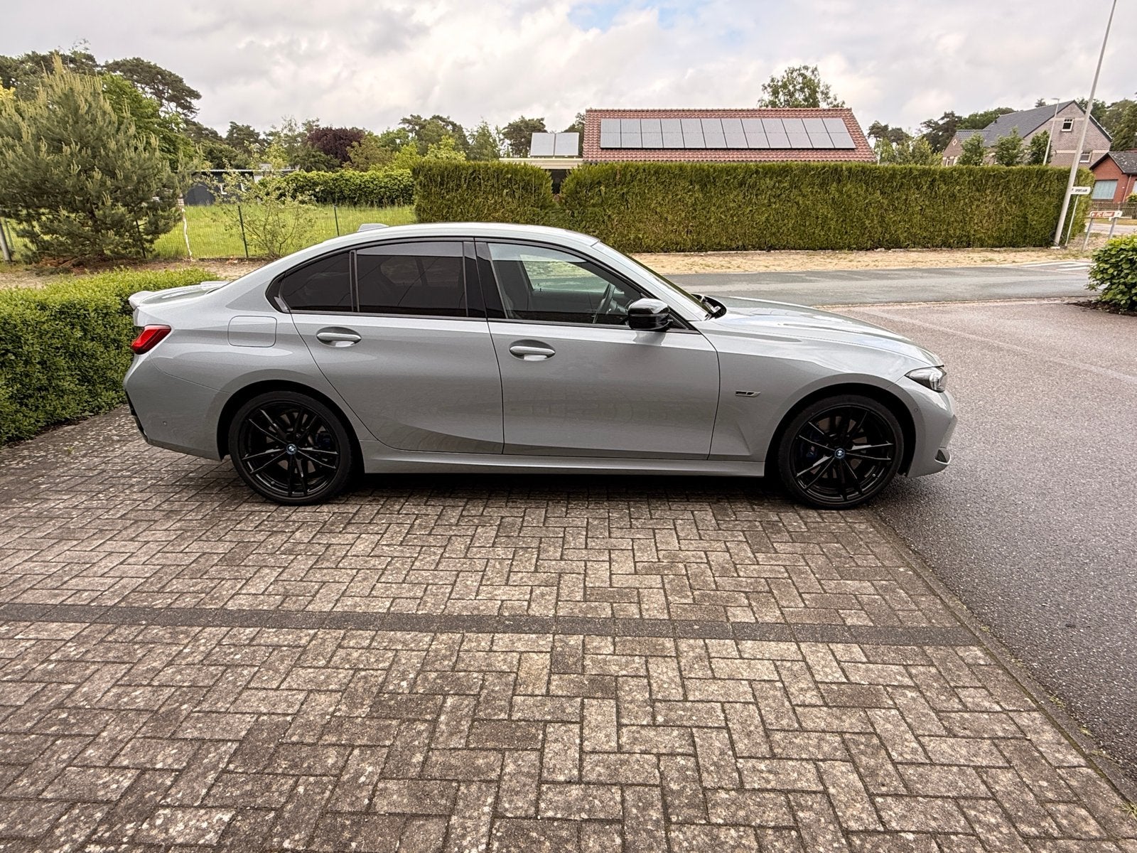 BMW 330e M-Sport  btw wagen, Auto's, BMW, Automaat, Achterwielaandrijving, 1995 cc, Leder