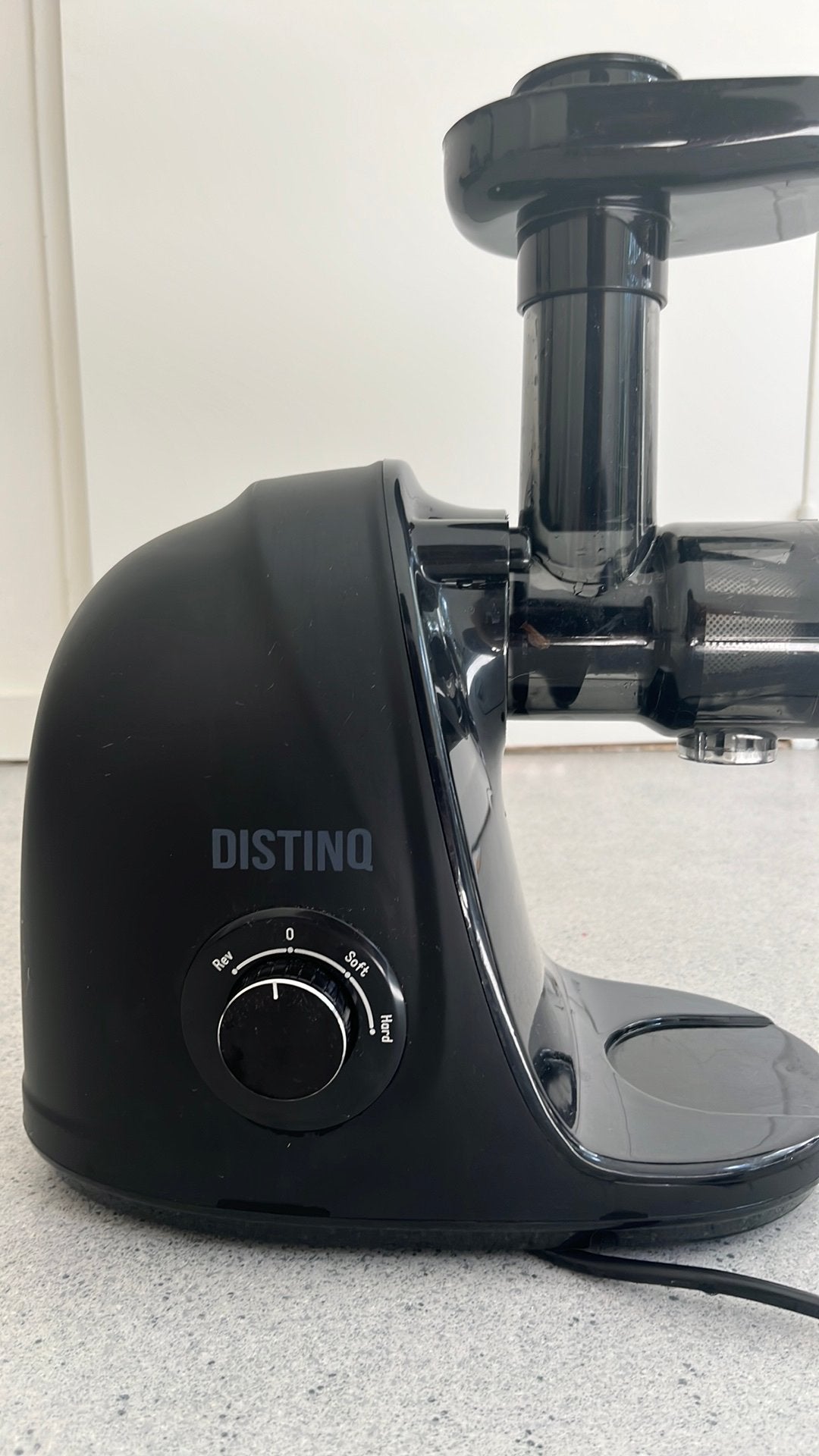 DystinQ slowjuicer, Elektronische apparatuur, Ophalen, Zo goed als nieuw, Slowjuicer