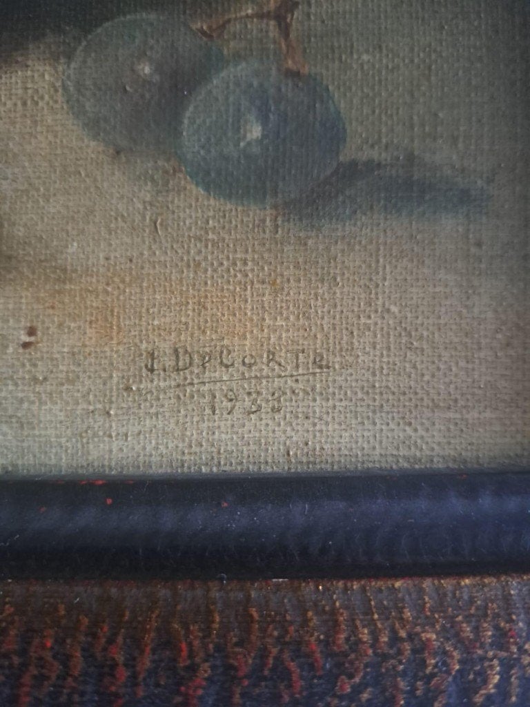 peintures de J De Cort, Enlèvement, Autres styles, Nature morte