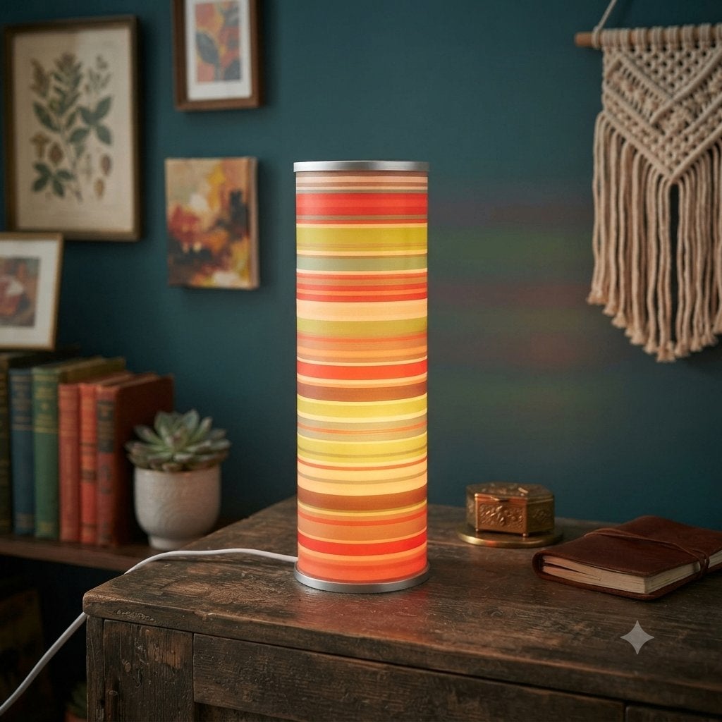 Lampe cylindrique vintage IKEA - Anne Nilsson (Années 90), Enlèvement, IKEA, Vintage