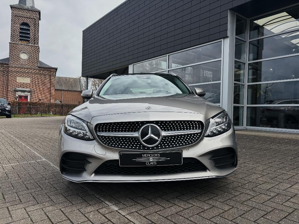 Mercedes C 200d, Auto's, Automaat, Achterwielaandrijving, 4 cilinders, Lederen bekleding