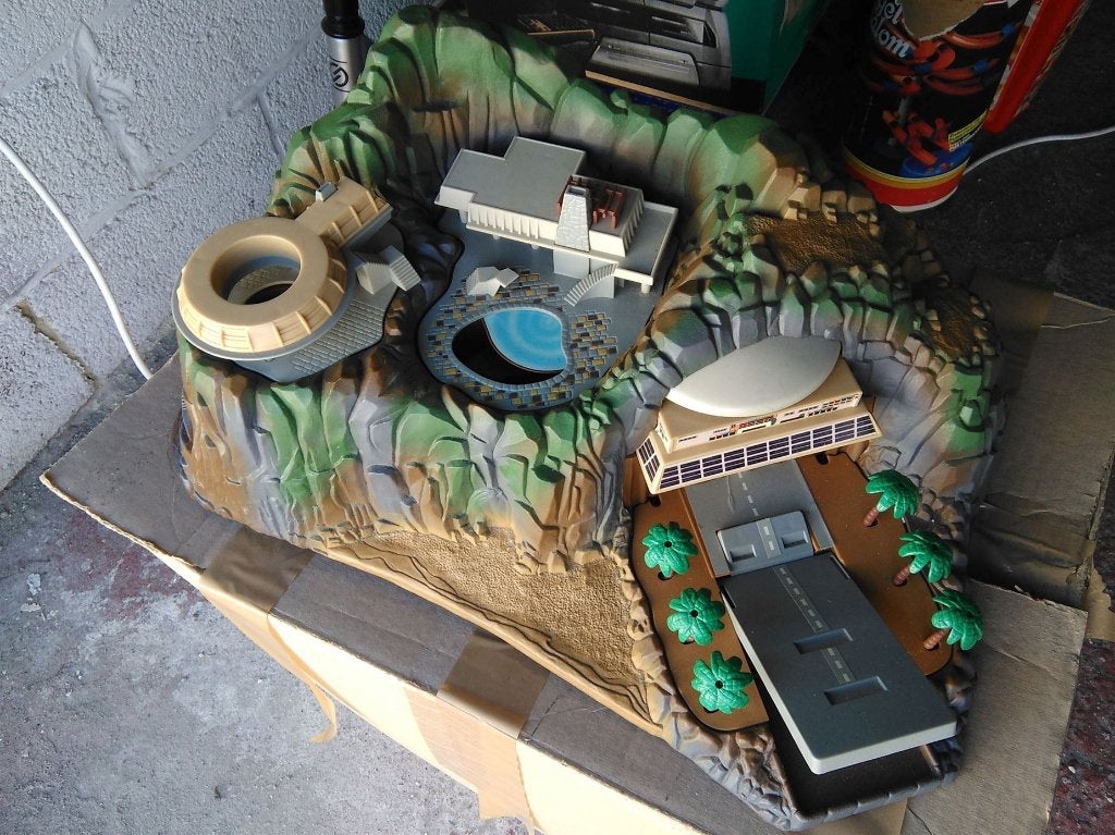 Thunderbirds Tracy Island - Matchbox, Ophalen of Verzenden, Gebruikt