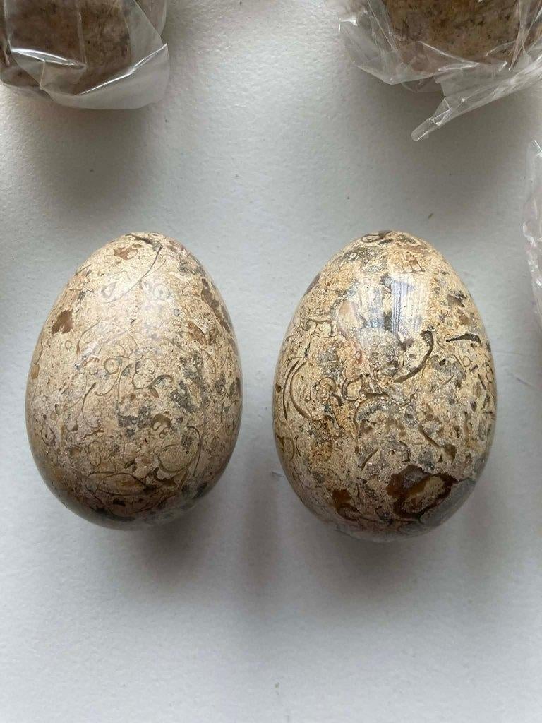 eieren /marmer / 8 cm hoog, Ophalen of Verzenden, Nieuw