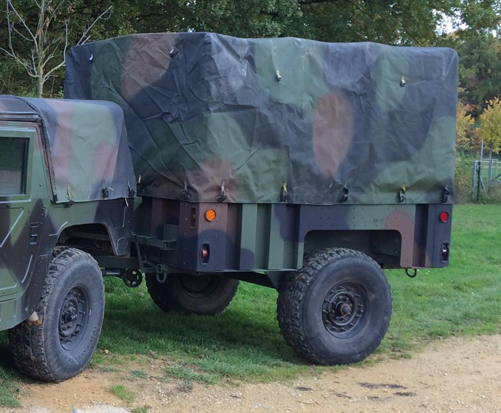 Remorque M1101 US Army, Enlèvement, Armée de terre, Autres types
