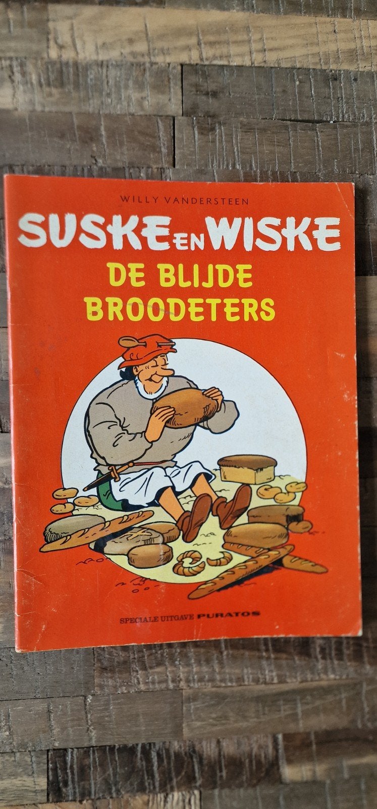 Suske en Wiske : de blijde broodeters, Boeken, Ophalen