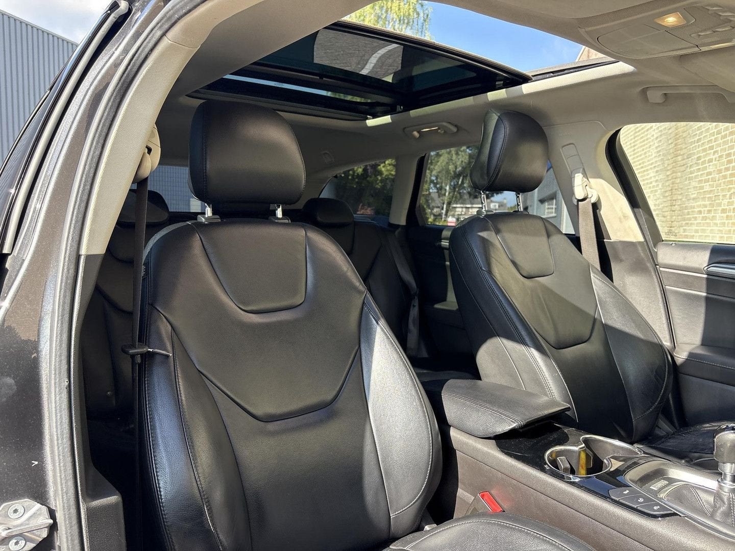 Ford Mondeo Wagon 2.0 TDCi Titanium | Leder | Pano | Climate, Auto's, Zwart, Mondeo, 109 g/km, Bedrijf
